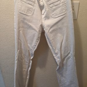 The loft white jeans